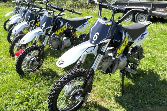 Nos mini motos YCF 125