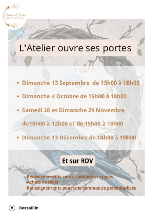 Les ateliers du samedi – 2