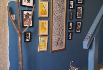 Atelier d’artiste, lieu d’exposition avec Christine Richard