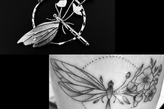 Reproduction de tatouage en bijou