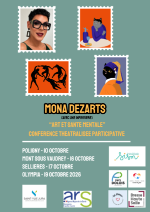 AFFICHE SPECTACLE MONA DEZARTS