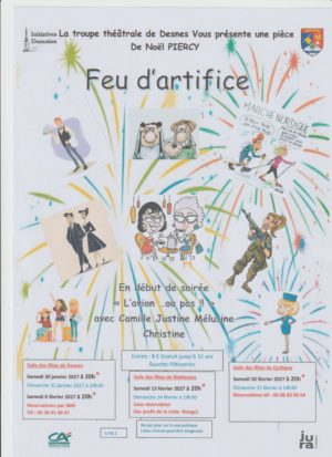 Flyer théâtre Initiatives Desnoises