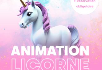 Animation Licorne à la piscine