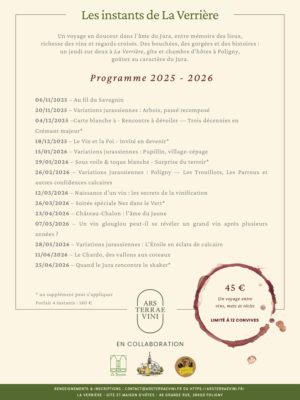 Arbois, passé recomposé