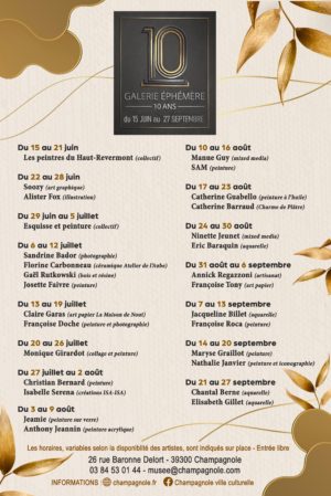 Affiche galerie éphémère 2026-1