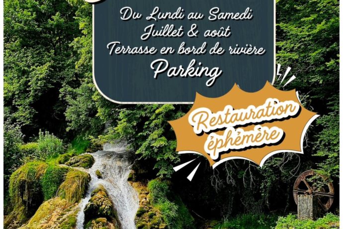 Affiche terrasse castel damandre