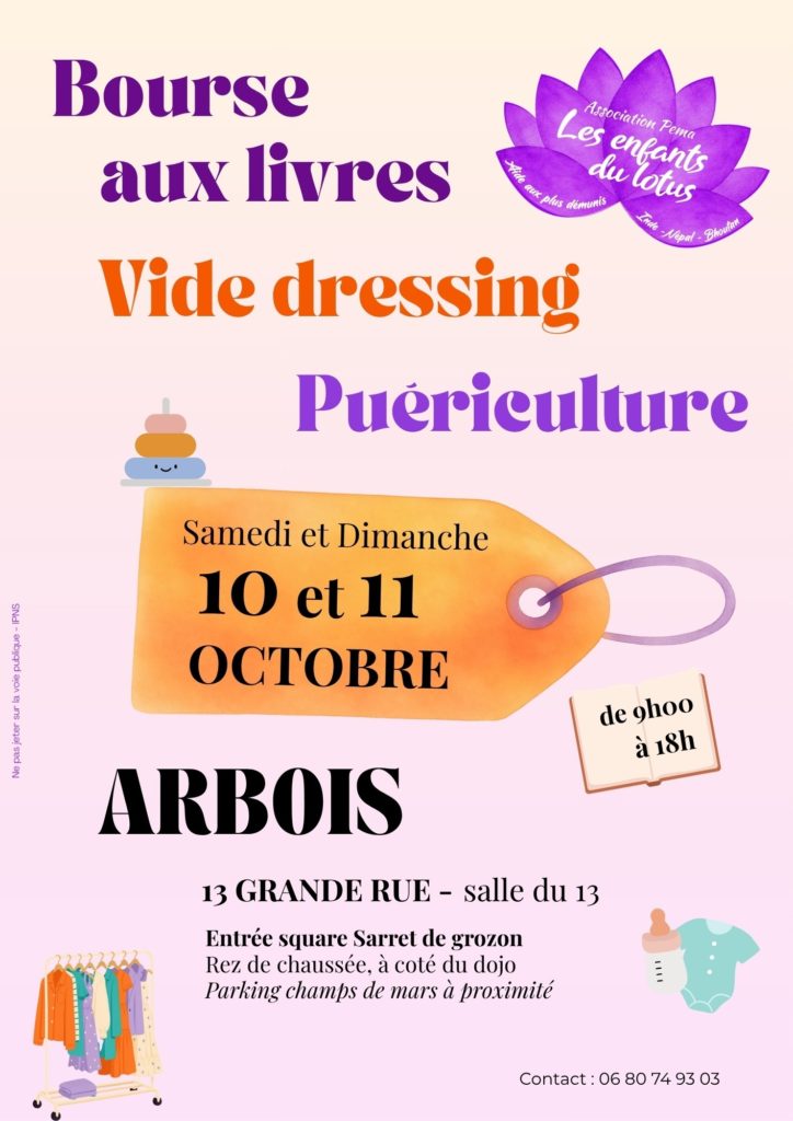 Bourse aux livre et vide dressing