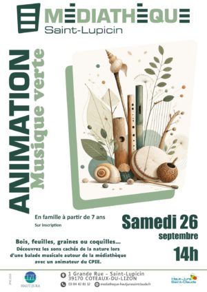 Animation musique verte
