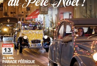 Lecourbe Christmas et Cie : les voitures du Père Noël