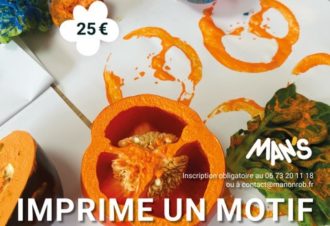 Atelier adulte « Imprime un motif sur tote bag »