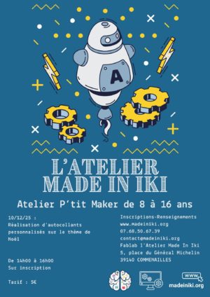 Atelier p’tit maker 122025