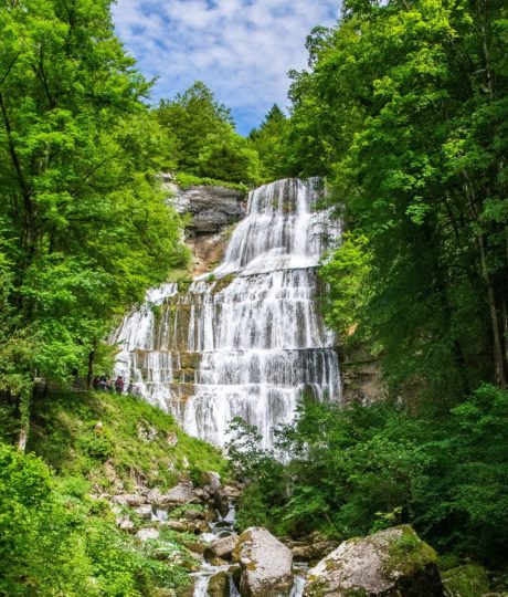 La vallée et les cascades du Hérisson