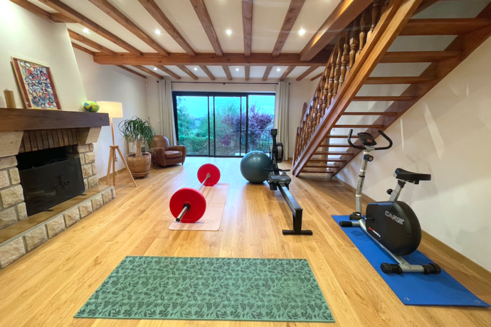 Salle de pratique et de sport