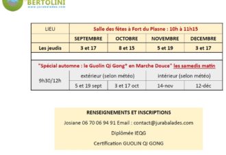Jura balades – Qi Gong