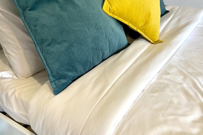 Draps et serviettes inclus, géré par une blanchisserie