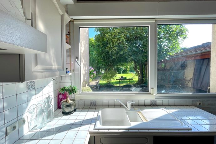 Vue depuis la cuisine