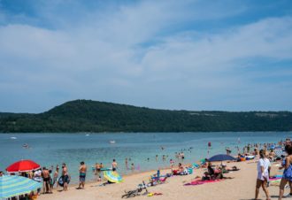 Plage de Doucier – lac de Chalain