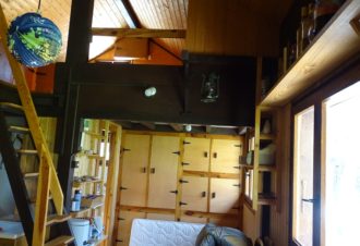 Chalet en bord de seille