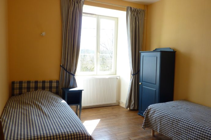 Chambre bleue