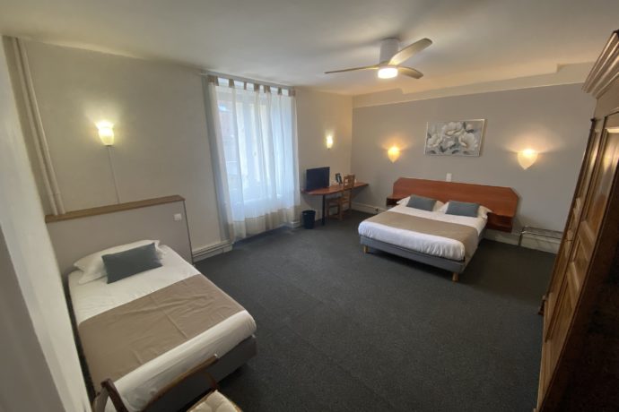 Chambre triple