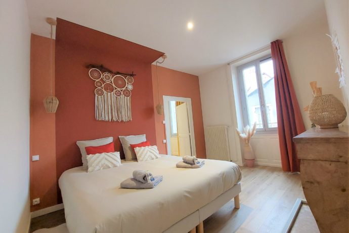 Chambre vue SDB