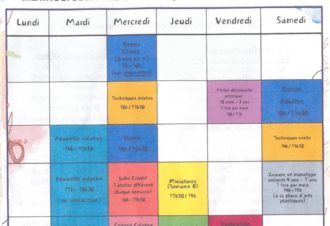 Cours de dessin et arts plastiques