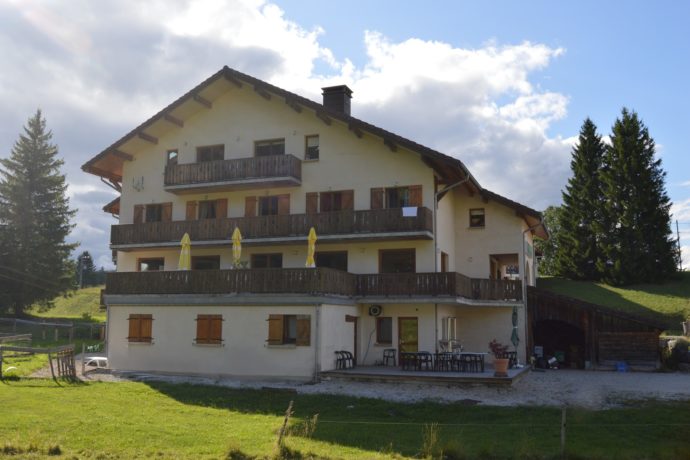 Extérieur côté terrasse Trappeur