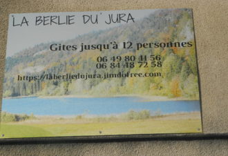 La Berlie du Jura gite avec terrasse