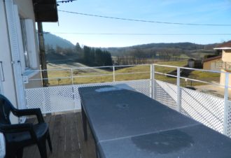 La Berlie du Jura gite avec balcon