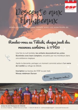 Descentes aux flambeaux