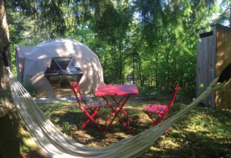 Dôme géodésique – Domaine du Bugnon