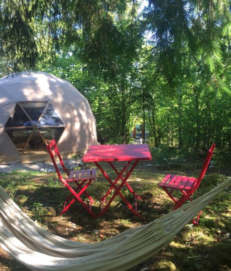 Dôme géodésique – Domaine du Bugnon