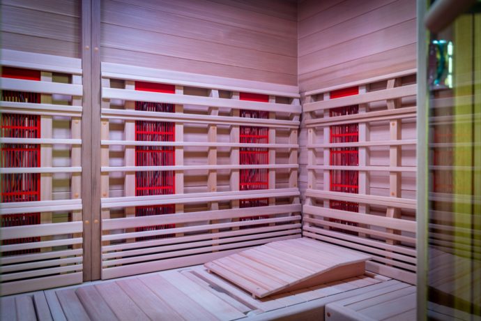 Espace Bien être privatif en supplément Sauna
