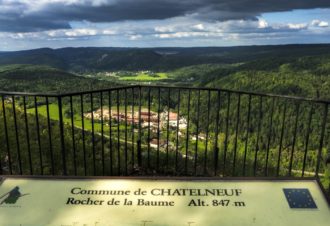 Belvédère du Rocher de la Baume