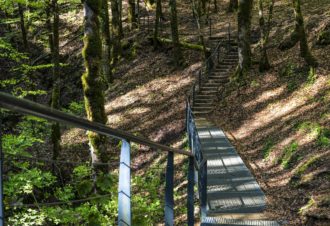 Les cascades et gorges de la Langouette