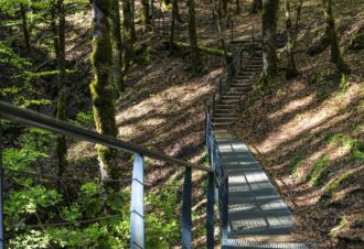Les cascades et gorges de la Langouette