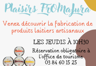 Visite guidée de l’atelier Plaisirs FrOMaJura
