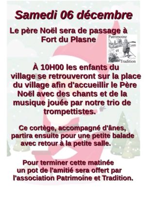 Fort du Plasne Père Noël 06 12 2025