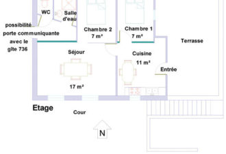 La Berlie du Jura gite avec terrasse