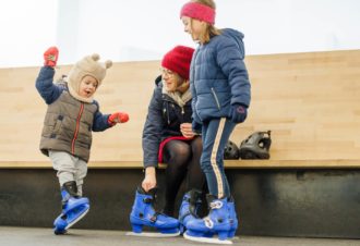 Patinoire/piste de roller de l’Espace des Mondes Polaires Paul-Émile Victor