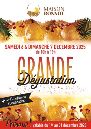 Grande Dégustation Noel – Bonnot