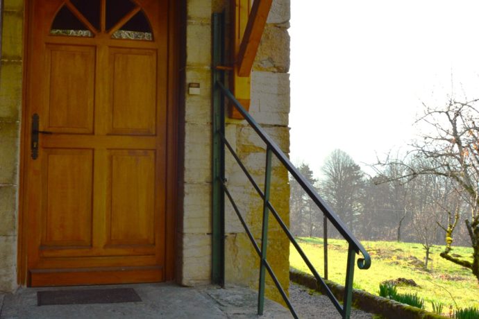 Grange Brunet – entrée (Hiver 29.02.2024) Coeur du Jura