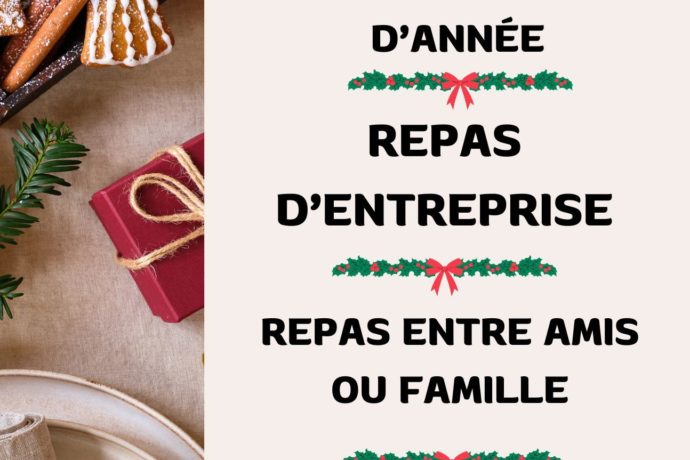 Commande Réveillon de Noël 2025