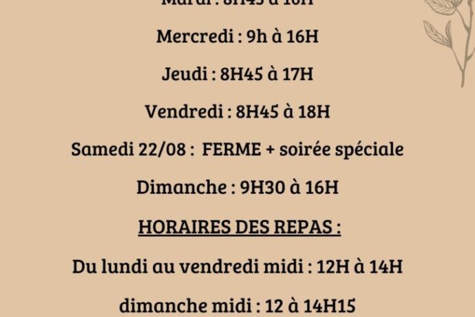 Menu semaine – 2