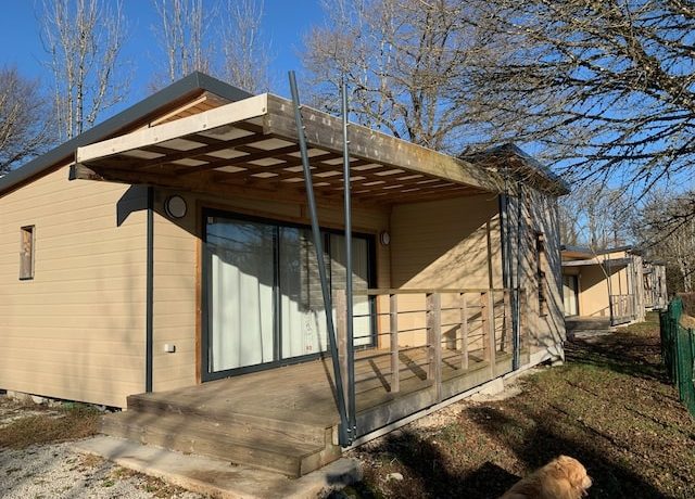 Chalet avec vue sur la rivière