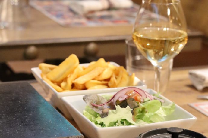 Filet de boeuf sur ardois chaude