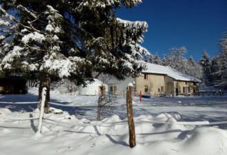 Yourte de la ferme de la Pelaisse