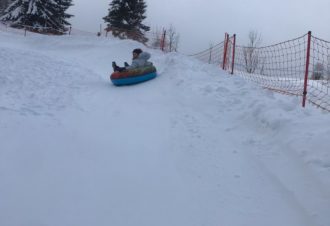 Snow tubing