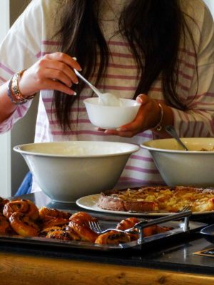 Buffet brunch