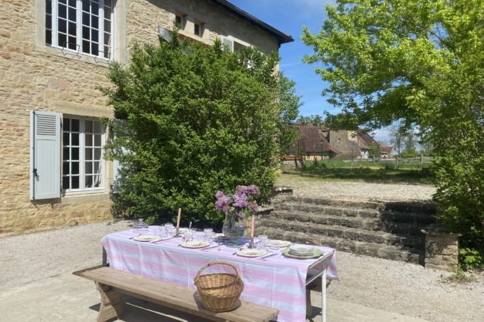 Coin repas en extérieur